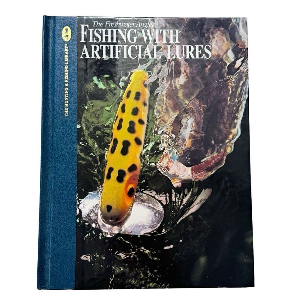 FISHING WITH ARTIFICIAL LURES THE FRESHWATER ANGLER USED BOOK FISH OUTDOORS HC